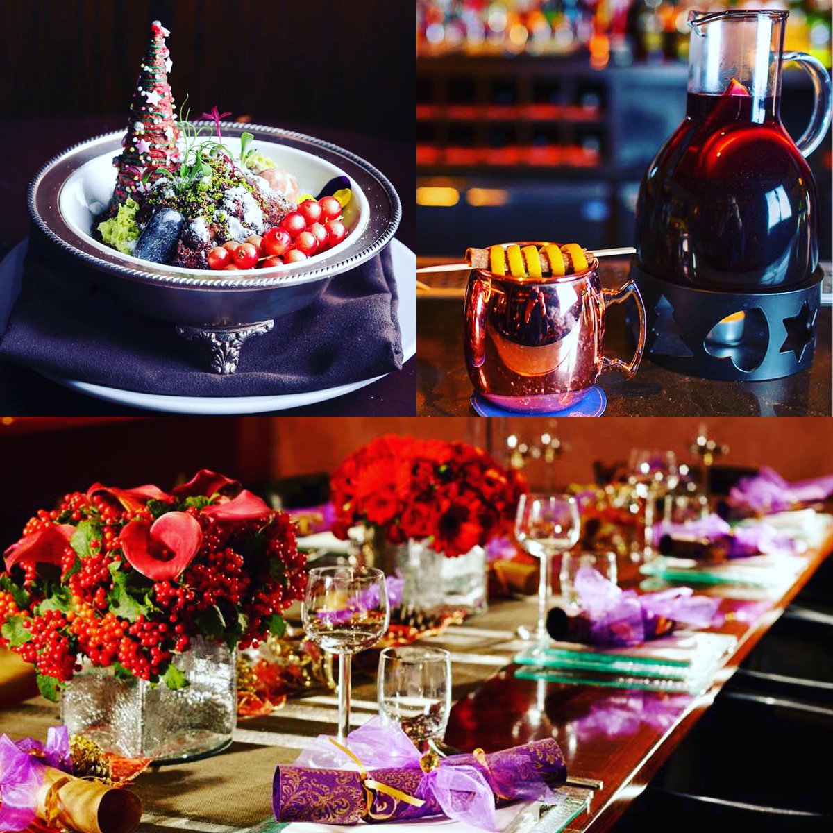 Join us for the festive season! Gather with your loved ones &amp; friends and celebrate with great Indian food. Our beautiful restaurant can accommodate groups or private parties and we have a new selection of special winter menus. For reservations click the link in bio