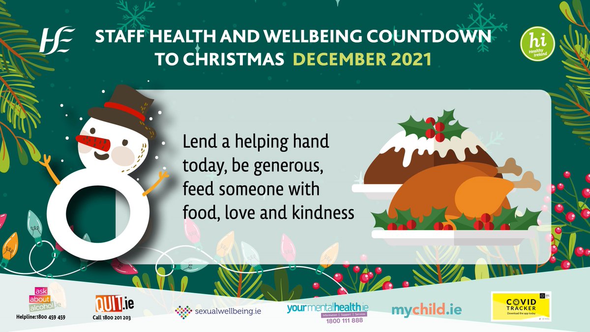 HSECHODNCC's tweet photo. Day 8 of the satff @HsehealthW  Countdown to Christmas. In a world where you can be anything be kind, a little goes a long way. #StaffHealthCountdown #Kindness #WeAreOurValues https://t.co/ocoEywrxRr