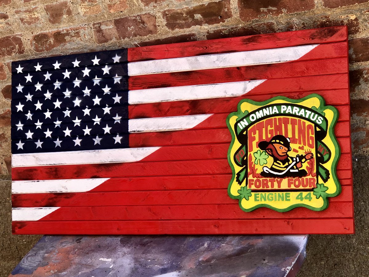 dvkwoodwork03's tweet photo. FDNY Firehouse Patches!!!! https://t.co/D8CExTpJj6