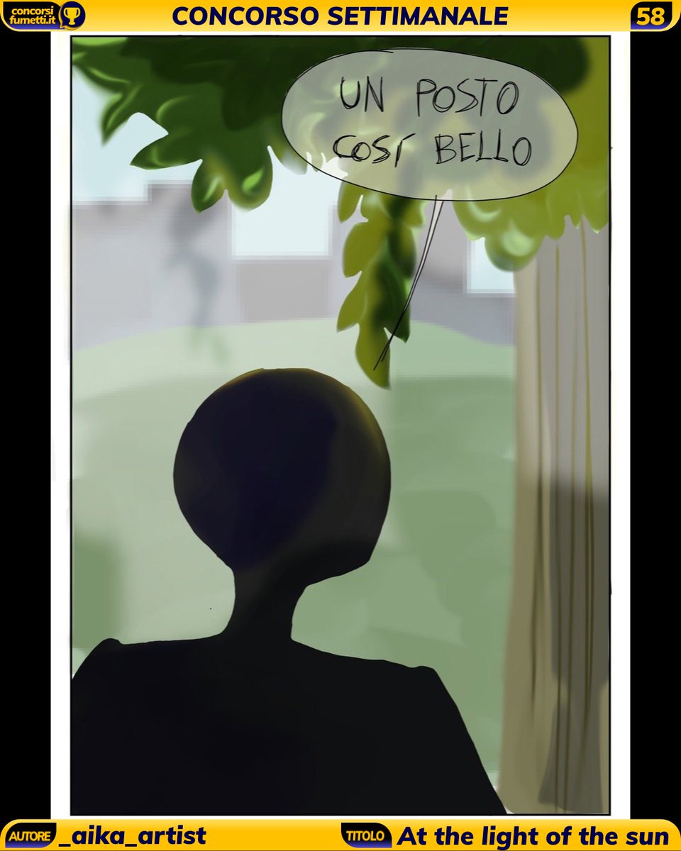 ConcorsiFumetti's tweet image. Abbiamo un nuovo fumetto per il Concorso Settimanale #58: “𝗔𝘁 𝘁𝗵𝗲 𝗹𝗶𝗴𝗵𝘁 𝗼𝗳 𝘁𝗵𝗲 𝘀𝘂𝗻”, creato da _𝗮𝗶𝗸𝗮_𝗮𝗿𝘁𝗶𝘀𝘁, che ci ricorda che non dovremmo dare per scontato il luogo in cui viviamo perché è tutto ciò che abbiamo.
.
.
.
.
.
.
#concorsifumetti