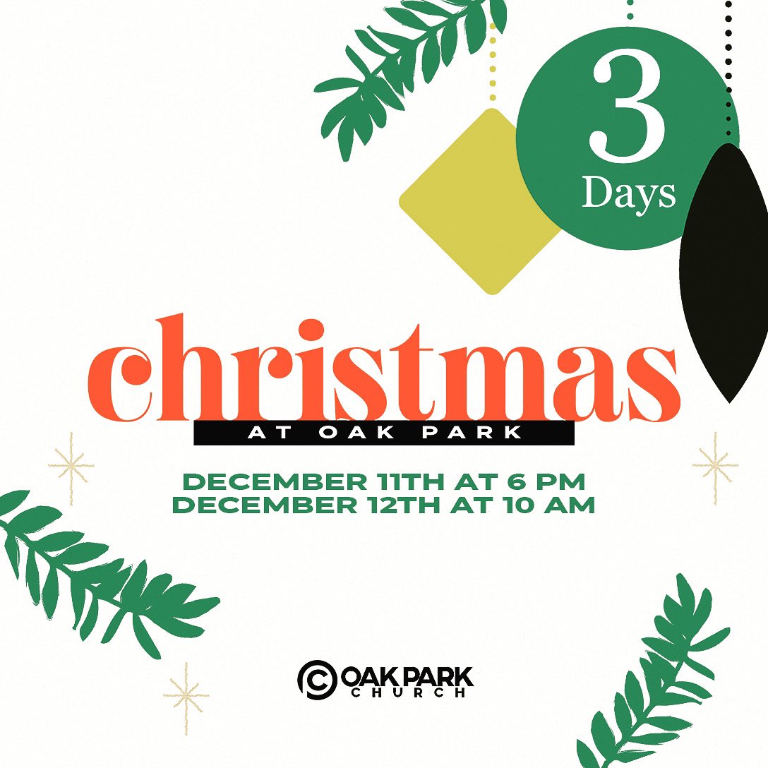 DavidSmith's tweet photo. We would love to see you in Mobile this weekend for Christmas at Oak Park! @opcmobile https://t.co/usLqCdVDpV