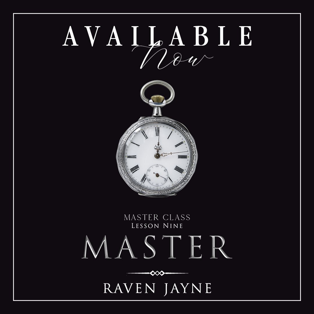 ClaudiaCardoz's tweet photo. MASTER, book nine in the Master Class series by Raven Jayne, is NOW AVAILABLE!! 
#ckpromo

Get MASTER: https://t.co/fKyvNDHFEj
Start the series FREE with Master Class: First Three Lessons

https://t.co/DLXlPQfpmi
#NewRelease #ravenjayne @CandiKanePR #romancenovels https://t.co/OySx0mMHBq