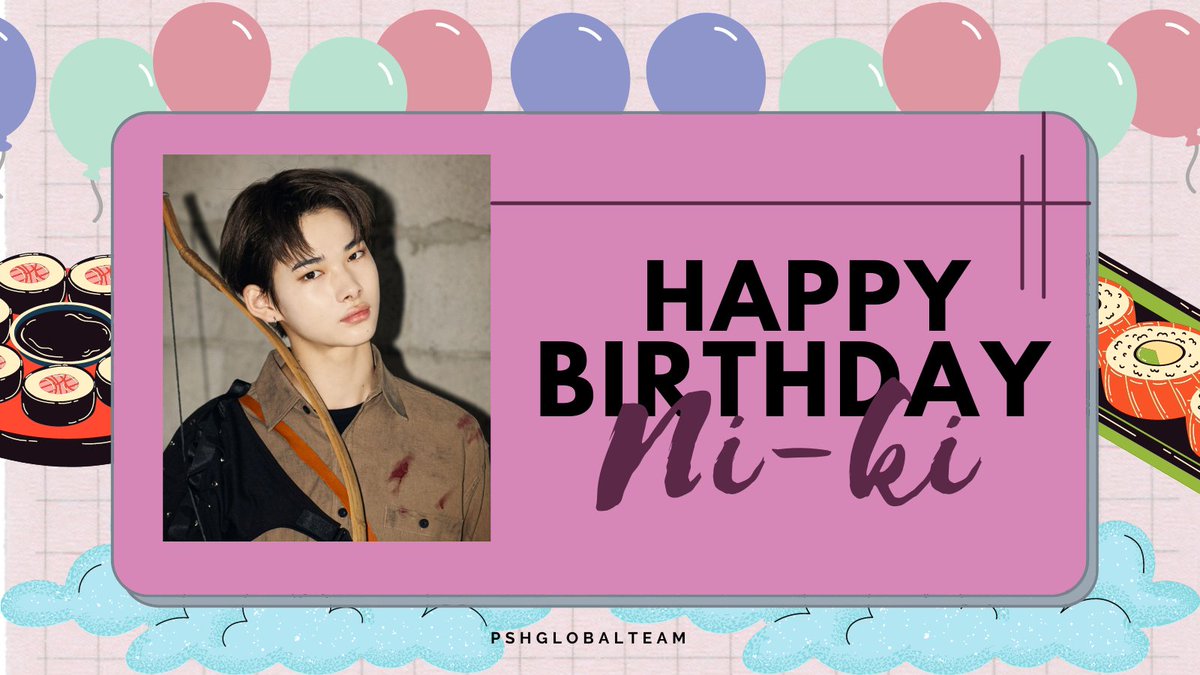 PSHGlobalTeam's tweet photo. Happy Birthday to ENHYPEN's NI-KI 🥳

Our dear Ni-ki, may this special day bring you more warmth, happiness and love in this winter season.

May you have a great celebration with ENHYPEN and ENGENES!

16 Cosmos for Ni-Ki

#LegendaRiKiSweet16
#운명을_타고난_주인공_NI_KI_생일 https://t.co/0ZlXeURua1