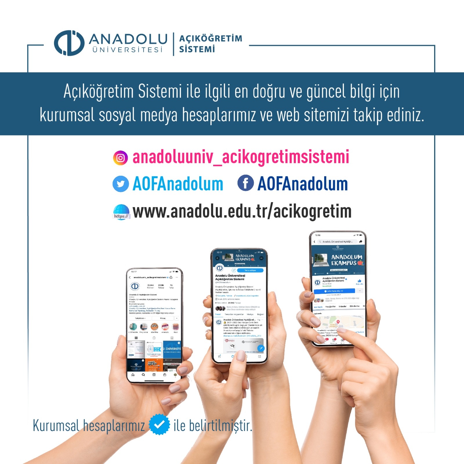 anadolu universitesi acikogretim sistemi aofanadolum twitter