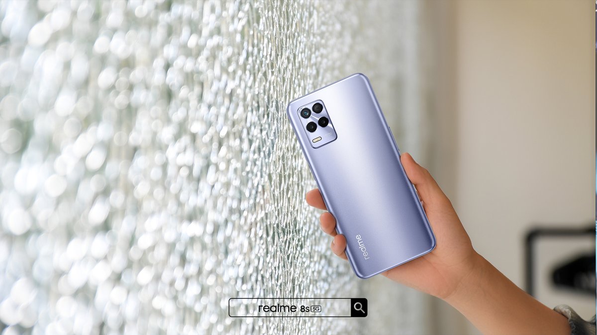 realmeIndia's tweet photo. A mesmerizing shiny design teamed with
#InfinitelyPowerful features.
The #realme8s5G is the perfect, all-in-one Smartphone choice!
Buy now: https://t.co/YLGfhIRNkO https://t.co/8mbyMHjGwn