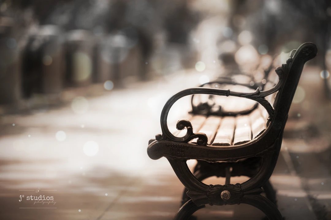 Day 8 #ArtAdventCalendar “Timeless” I love photographing #parkbenches. Such #urbancharm They are under appreciated IMO they are beautiful! ❤️

#fineartphotography #bokeh #urbanphotography