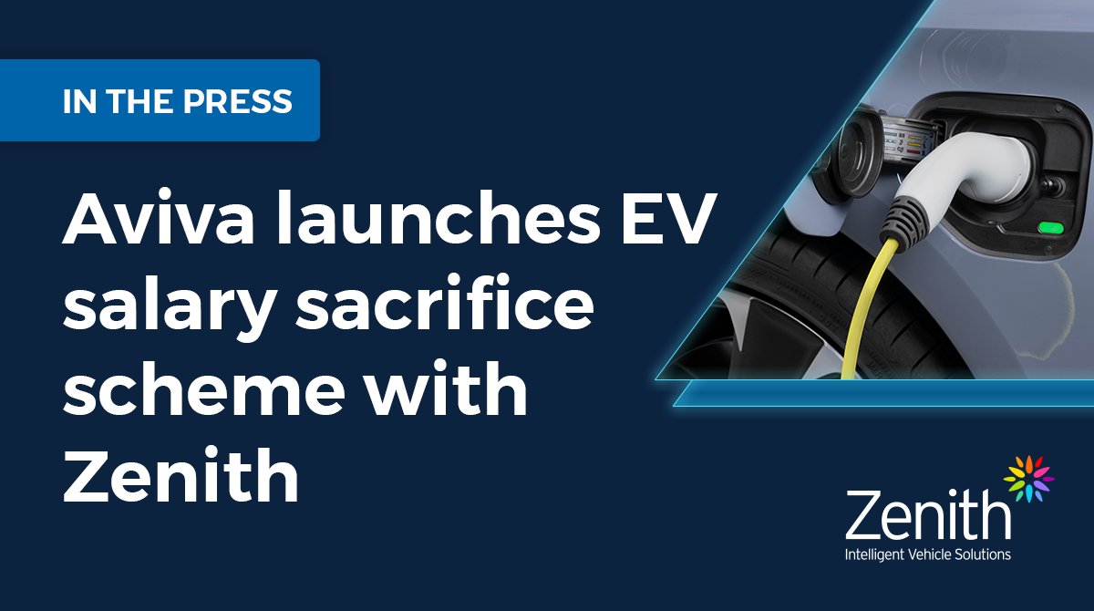 Aviva has chosen Zenith to provide its employees with an electric vehicle salary sacrifice scheme to support its aim to reach net zero carbon by 2040. Find out more fleetnews.co.uk/news/latest-fl… #netzero #decarbonisation