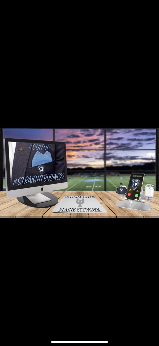 BlaineStepanek's tweet photo. Blessed to say I have received my first Division ll offer from Upper Iowa🦚 Thank you @curranb11 @Coach_Hoskins ❕ https://t.co/tZ6ioi6jeW