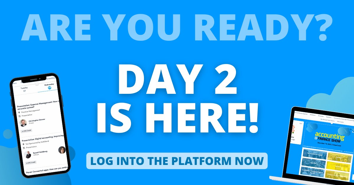 Day 2 is here! The final day of #ACCSHOW

Sessions are happening right now - don't miss out on these great conversations! 

You can still secure your free pass for the event and tune in for the final day, your free pass also gives you access to all the sessions for the next month