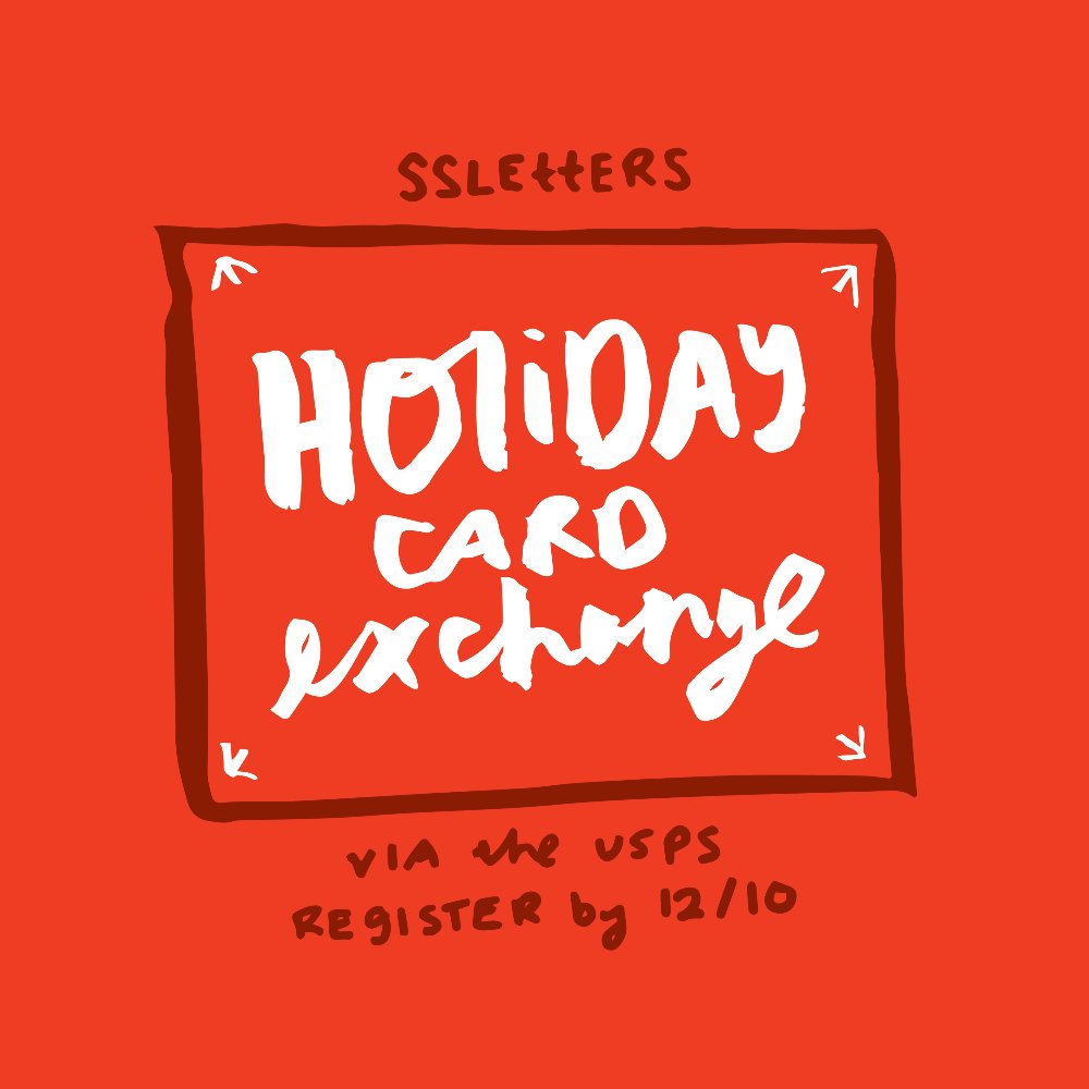heeeybattabatta's tweet image. To celebrate this holiday season, @ssletters is organizing a hand lettered holiday card exchange! Register by 12/10 to participate! #SSLetters #SilverSpring #ACreativeDC docs.google.com/forms/d/e/1FAI…