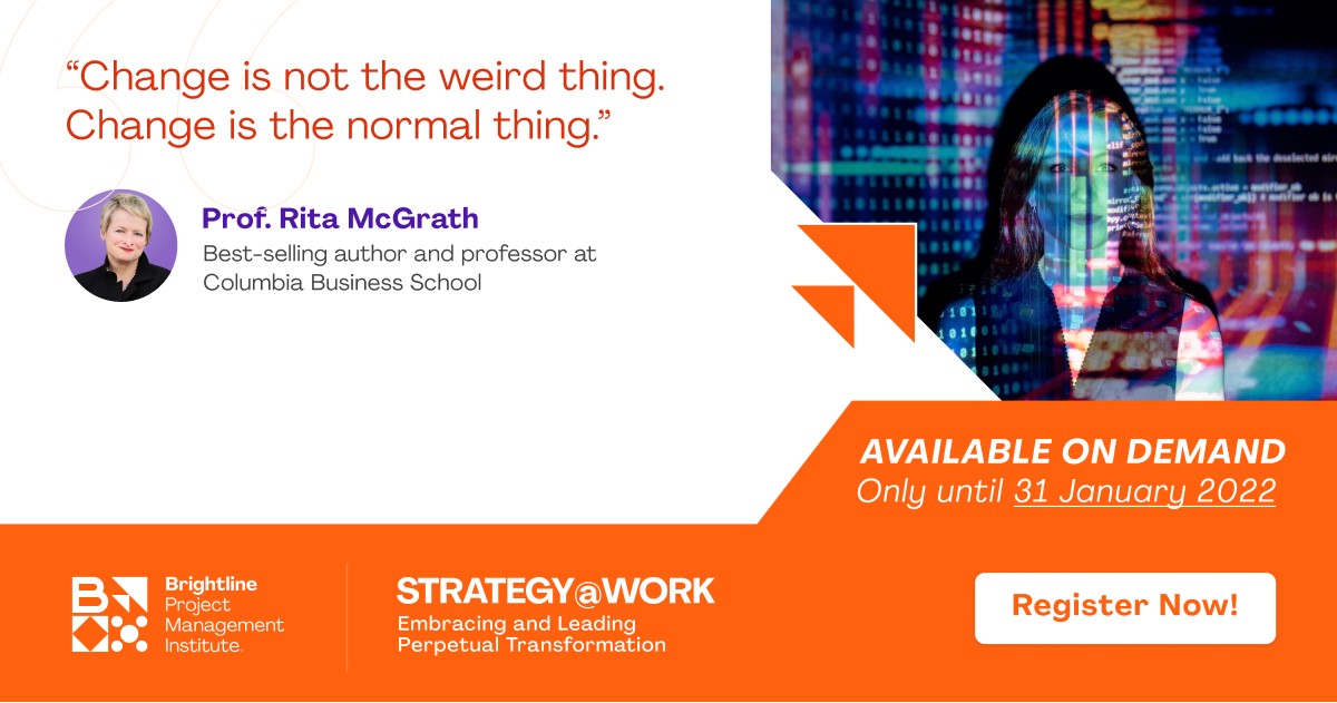 Jbrennan0605's tweet photo. The premier conference for those who transform is available on demand. Get ahead on your #transformation journey with @BrightlineOrg’s #StrategyAtWork. Register now: https://t.co/2LEEQ5FdVR https://t.co/WMZ0JBH7tD