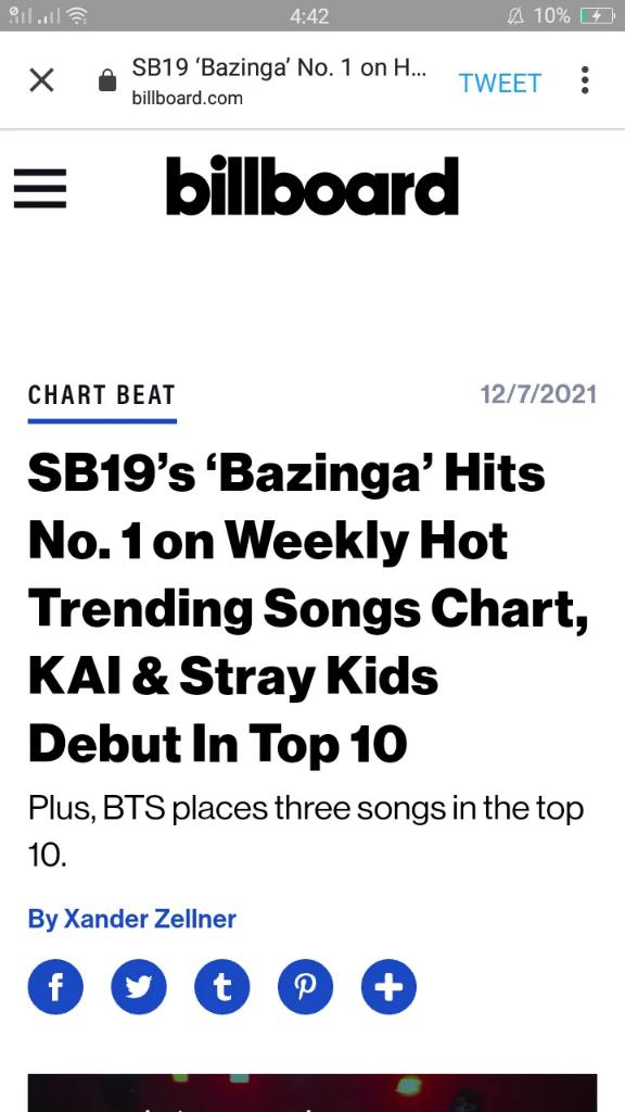 Joyabela16's tweet photo. Bazinga Paved the way. Super proud ako senyo literal. Hindi ko ma explain pero naiiyak padin ako. Hii to WORLD DOMINATION parating na kami💙

MAPA GOOGLE TRENDING
@SB19Official 
#STANWORLD #SB19
#SB19MAPATopGoogled

#Bazinga_SB19 tops BBHTS https://t.co/SP5sWugymN