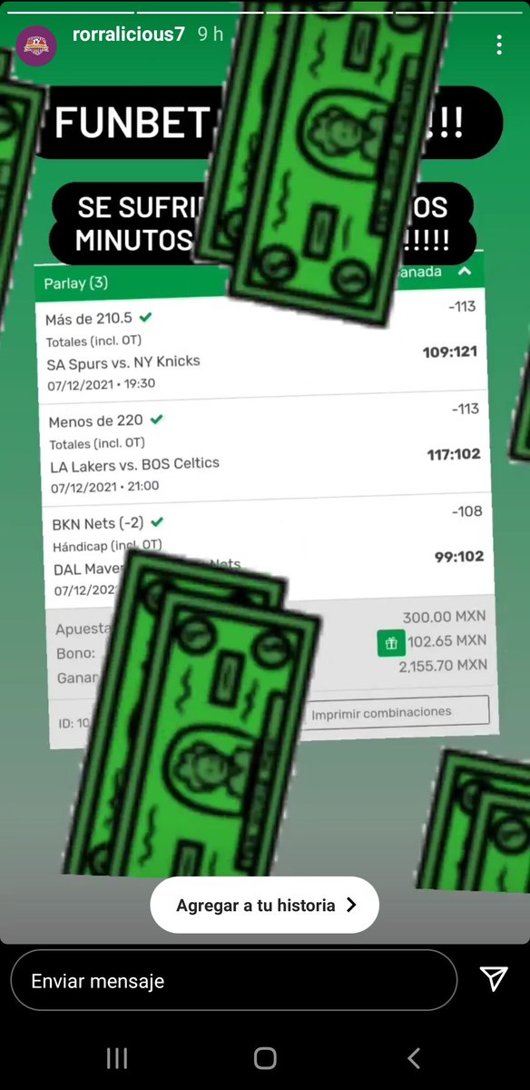 Rorralicious7's tweet photo. Ayer nos llevamos un pedazo de parlay para cerrar la noche con broche de oro, tenemos grupo de telegram donde pasamos los resultados al instante!!! #NoFallamos https://t.co/IE13dHRL4V