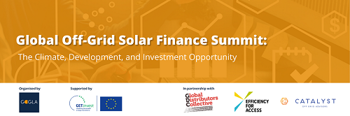 GOGLAssociation's tweet photo. Speaking about #energy compacts, Paul Mbuthi brings up the issue of implementing these commitments, made by different entities, including countries. Financing will play a big role in fulfilling these commitments.
Tune in at the #OffGridSolarFinanceSummit: https://t.co/zUh9QtVqUv https://t.co/TzKLF4V6G3