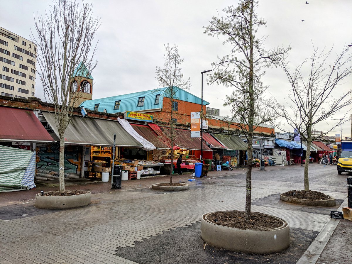 Hackney Council (@hackneycouncil) on Twitter photo 🌳The first new trees are in🌳
🌐 Free public wifi up and running🌐
Progress update on the investment in <a href="/RidleyRd/">Ridley Road Market</a>
Work has now paused for the Christmas period to support traders during the busy festive season and will start again in January.
👉 news.hackney.gov.uk/ridley-road-ma… 🌳The first new trees are in🌳
🌐 Free public wifi up and running🌐
Progress update on the investment in <a href="/RidleyRd/">Ridley Road Market</a>
Work has now paused for the Christmas period to support traders during the busy festive season and will start again in January.
👉 news.hackney.gov.uk/ridley-road-ma…