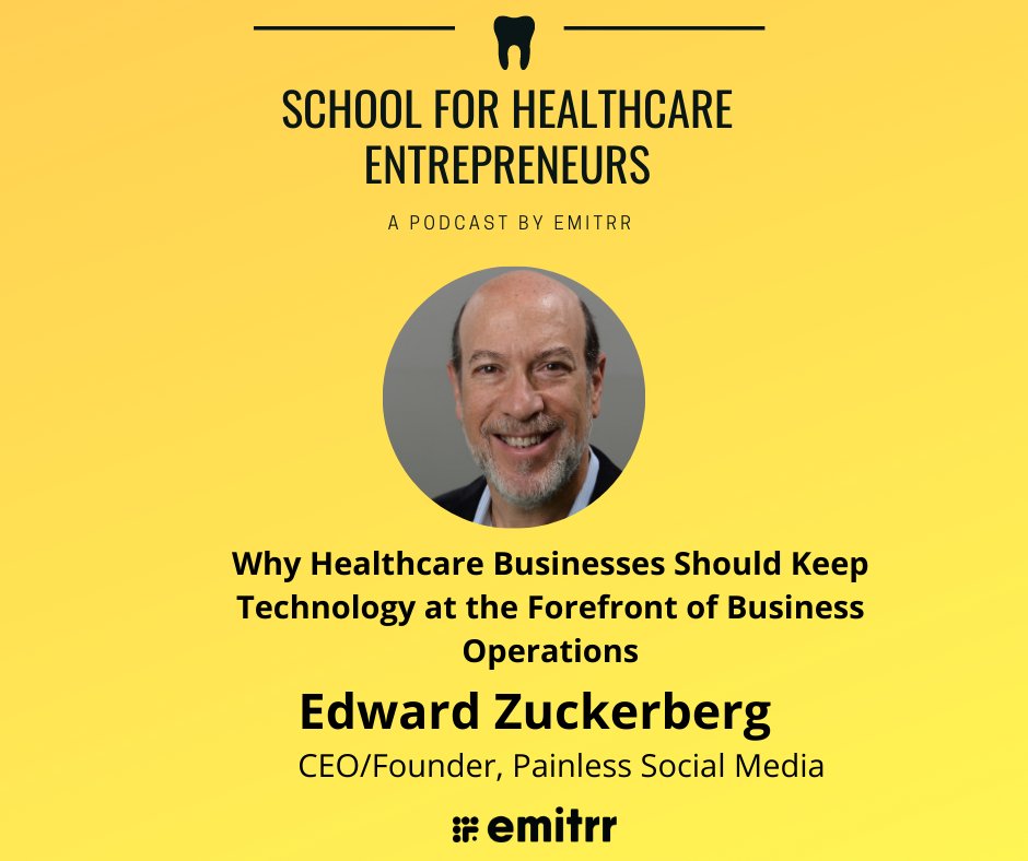 Listen to "Why healthcare businesses should keep technology at the forefront of business operations? In conversation with Dr. Edward Zuckerberg". ⚓ anchor.fm/emitrr/episode…