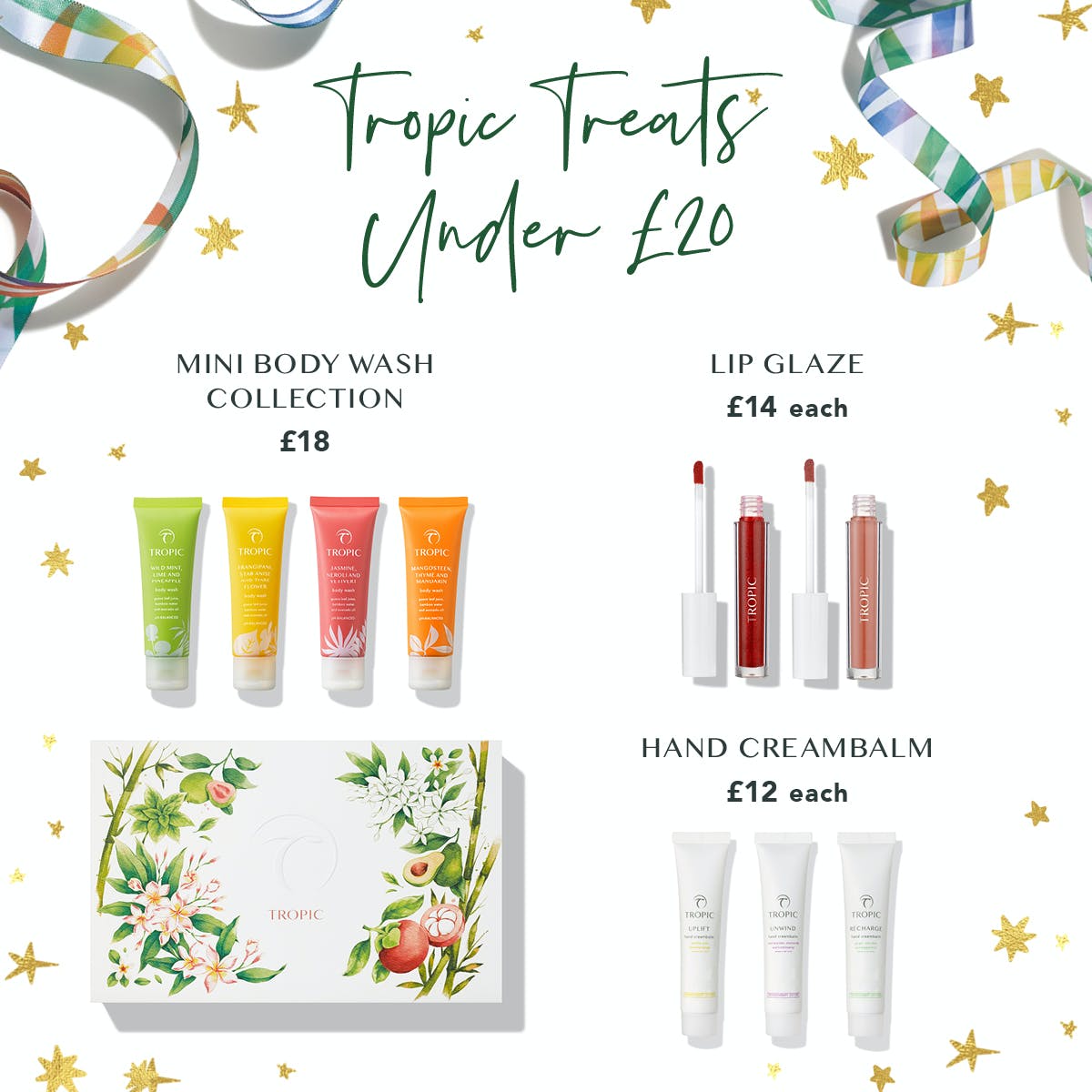 _AnnetteTropic's tweet photo. Gifts galore under £20 #AnnetteTropic #Lookgoodfeelgood #christmas #giftideas https://t.co/G5QYAvOWJO
