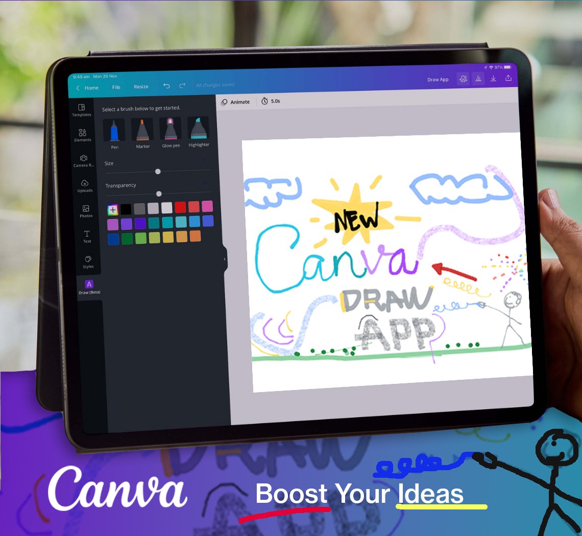 fdicera's tweet photo. One Minute Brief of the Day:
Create an ad that shows how fun and easy it is to use the new @Canva Draw app. #DesignedWithCanva via @OneMinuteBriefs https://t.co/P8haqXzKXO