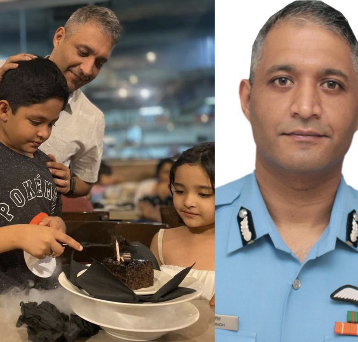 shubhankrmishra's tweet photo. Group Captain Varun Singh is still fighting for his life in the hospital.
-  He was earlier also awarded the Shaurya Chakra for combating mid air emergency in LCA Tejas.
- Prayers for #VarunSingh ji 🙏
#vipinrawat #IndianAirForce https://t.co/lfkEgviNwU