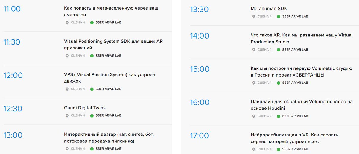 Я просто оставлю это тут.
Когда мы перебеседовали с Максим Козлов я немного офигел о того, что творится в застенках SBER AR/VR LAB.
Там ребята ушли от рынка далеко вперед по части разработок и внедрений.
А вольюметрическая студия и работа с 360 - это… t2p.pw/PmPlx4d7V4