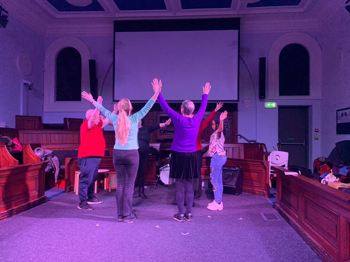 Fall_into_Place's tweet photo. Wow! Super proud of these fine people, performers and audience alike who braved the stormy weathers to enjoy our community performance. Thanks to all who were involved, what a special event! @TTSLeeds @ChapelFM @LeedsCS @LS14Trust https://t.co/nUPrZjLt84