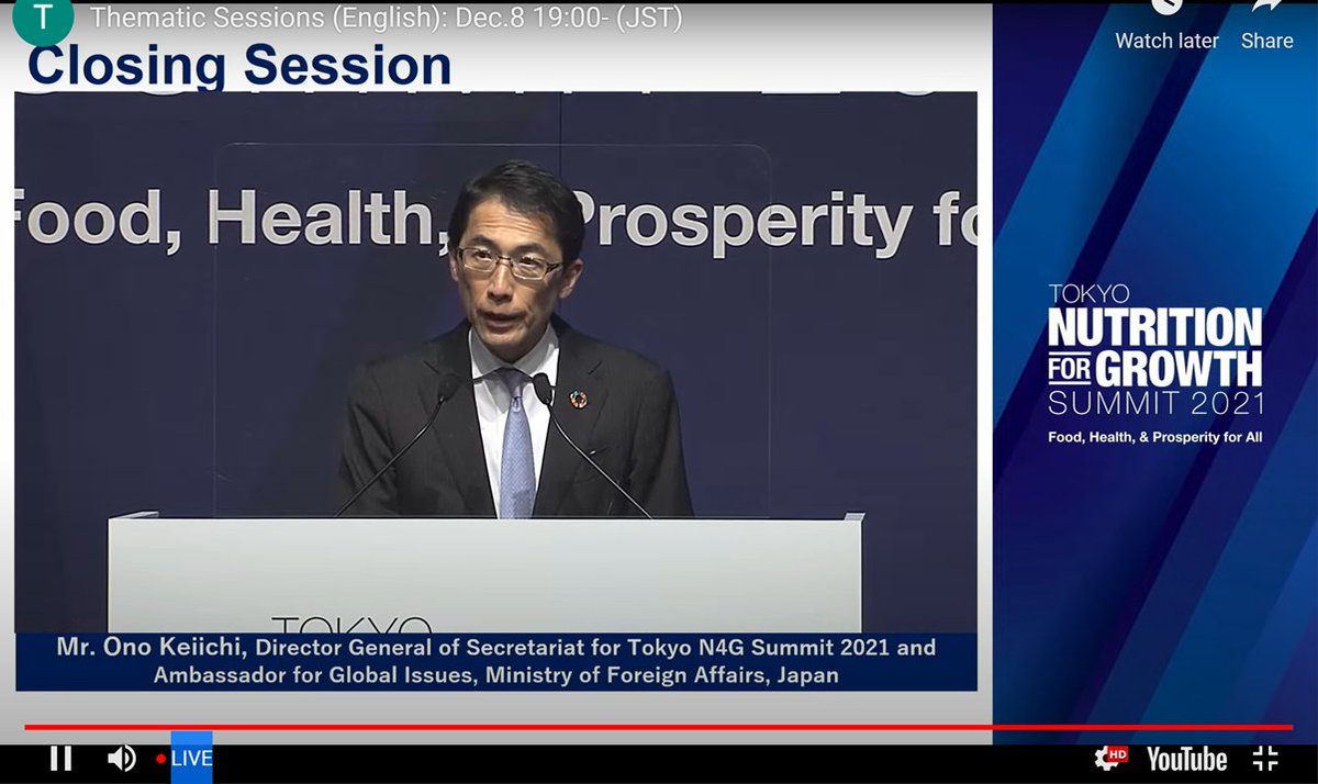 📢It's a wrap! #N4G2021  has come to an end &amp; what a journey🙌🏾
156 stakeholders➕66 countries➕230 commitments = over USD 2⃣7⃣B pledged to #InvestInNutrition -the most ever💪🏾
Big thanks to <a href="/nutritionwin/">Nutrition for Growth</a>  <a href="/JapanGov/">The Gov't of Japan</a>  &amp; all <a href="/SUN_Movement/">Scaling Up Nutrition (SUN) Movement</a> countries &amp; stakeholders for  STEPPING UP🌞