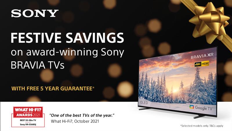 Enjoy amazing festive savings on selected <a href="/SonyUK/">Sony UK & Ireland</a> #Bravia TVs and create the ultimate home cinema set up in time for #Christmas! Sit in front of the TV to enjoy family-favourite films in stunning clarity with rich, true-to-life colours.

Find out more ->
hughesdeals.co.uk/mjoxPl
