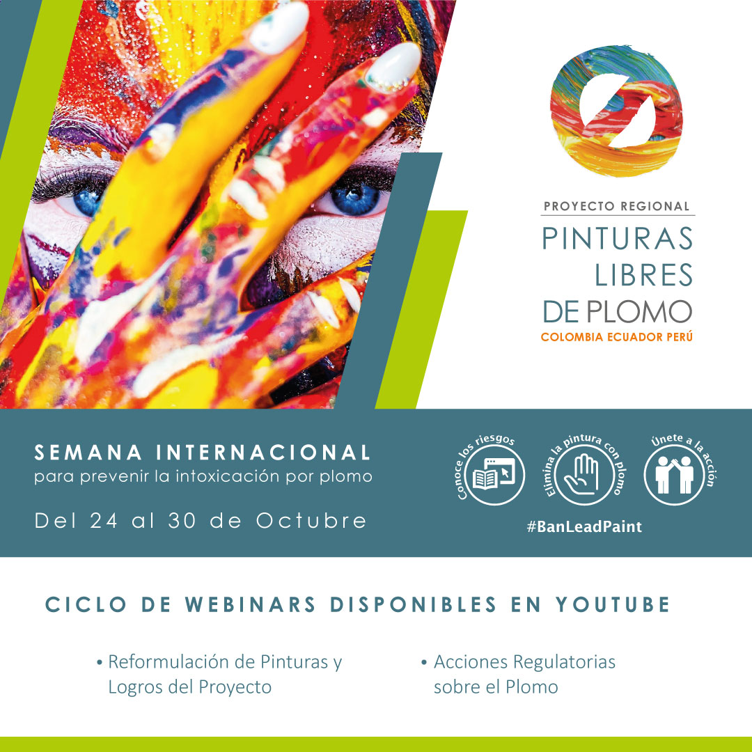 ceer_ec's tweet photo. Si no pudieron participar en la Semana Internacional para prevenir la intoxicación por plomo, les invitamos a revisar la serie de conferencias disponibles en nuestro canal de youtube.
https://t.co/vvMSM3DOJu
#BanLeadPaint #ILPPW2021 #CeerEc https://t.co/LRAE3rPgBr