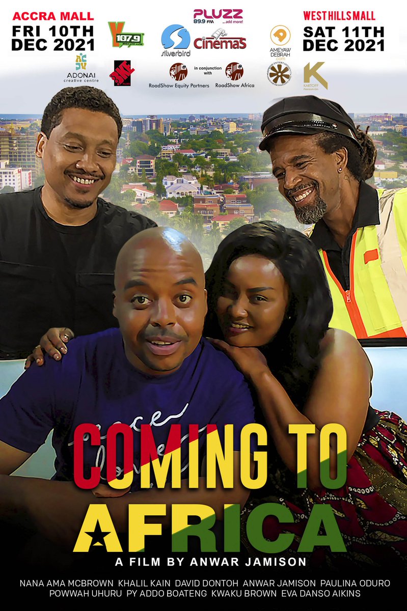 SilverbirdGhana's tweet photo. "COMING TO AFRICA " to be premiered in Ghana π¬ππ¬ππ¬ππ¬ππ¬ππ¬ππ¬ππ¬ππ¬ππ¬ππ₯π₯ A movie written and directed by Anwar Jamison , which features Ghanaian Movie stars like @iamamamcbrown , @pyaddoboateng , Divide Donkor and many more.
#viral #comingtoafrica #silverbirdGh https://t.co/2WqFnqlnE1