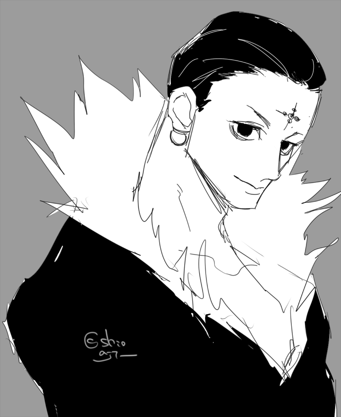 落書きだけどクロロも描いた 