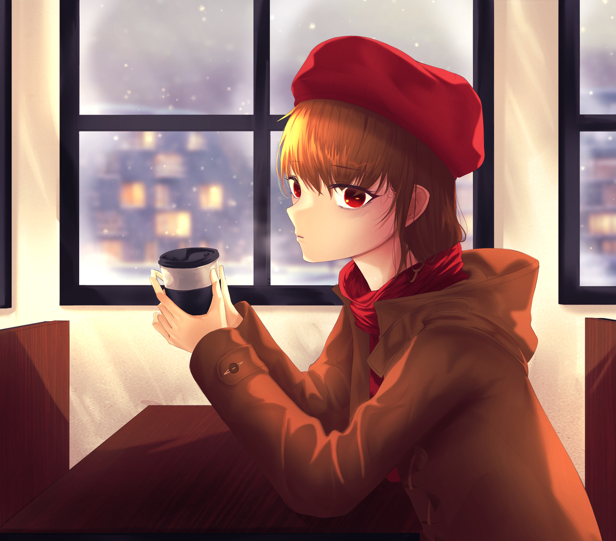 _kongbuk's tweet photo. 冬少女 #女の子 #女子 #冬 #カフェー #コーヒー https://t.co/7m2ZlWO7vX https://t.co/ciS7vRIeyb