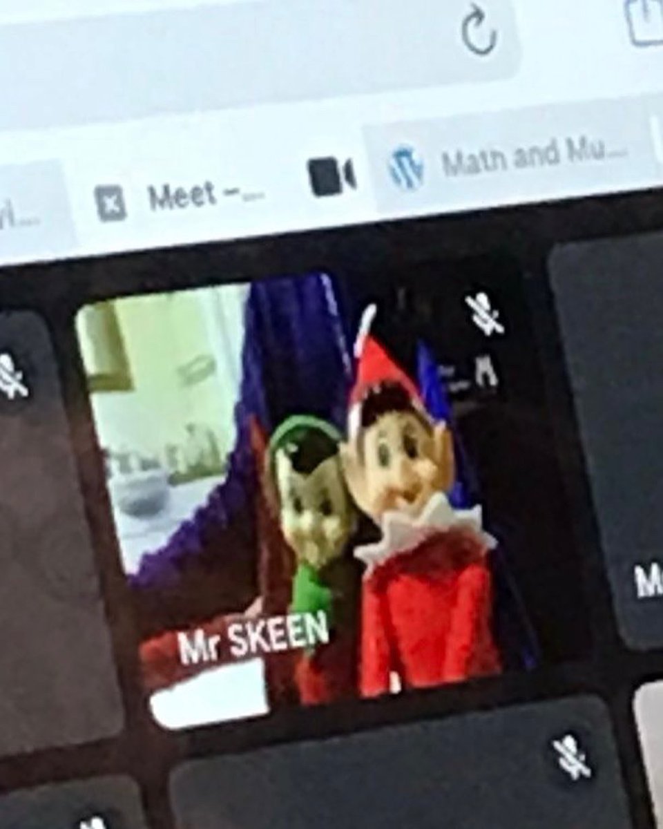 LongridgeTowers's tweet photo. Those naughty #elves wanted to join the staff briefing this morning. They were causing havoc all over school today. #smile #fun #elfmischief https://t.co/WzBXR5FoDC