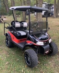 GolfCartGarage's tweet photo. Tired of that old, beat up cart with no upgrades? Check out this amazingly upgraded model. From roof to backseat and everything in between!

Thanks to our customer and follower David Fagan for sharing!!

#golfcart #golfcartparts #adventure #golf #cartlife #golf #yamaha #clubcar https://t.co/qZjBJfzkG0