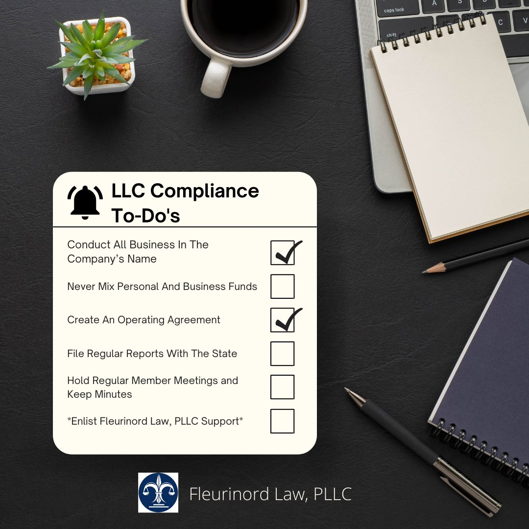 trustedesquire's tweet image. Although the administrative requirements for an LLC are far less strict than for a corporation, you’ll still need to abide by some operational formalities if you want to maintain your personal liability protection. #businessattorney #LLCcompliance