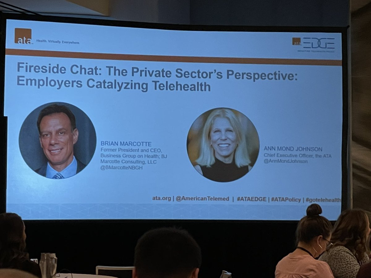 arwmd's tweet photo. Now @AnnMondJohnson is speaking to @BMarcotteNBGH - employers catalyzing #telehealth
Fascinating note on year over year rise in healthcare costs. Compared to CPI.
Large self insured employers - bullish on digital / virtual
#ATAedge #gotelehealth #ATApolicy
#TelemedNow https://t.co/9LvmHDb4Xf