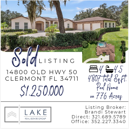 _LakeRealEstate's tweet photo. This remarkable, custom built, private residence is officially OFF THE MARKET.
Ready to make a move? Give us a ring today to start your home search.
Listing Agent:
Brandi Stewart, Broker
Lake Real Estate Group
Direct: 321.689.5789
#lakerealestategroup #forsale #homesforsale https://t.co/9puA1CU1FJ