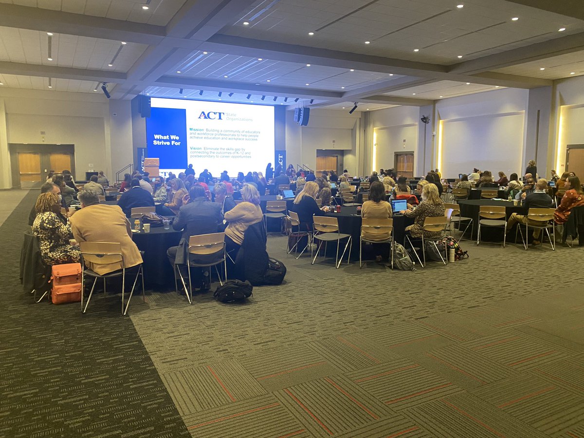 Great being with and presenting on workforce development to educators from across Alabama and Mississippi today at the 2021 ACT Conference. <a href="/westalchamber/">The Chamber of Commerce of West Alabama</a> <a href="/westalworks/">West AlabamaWorks!</a> @act #alact