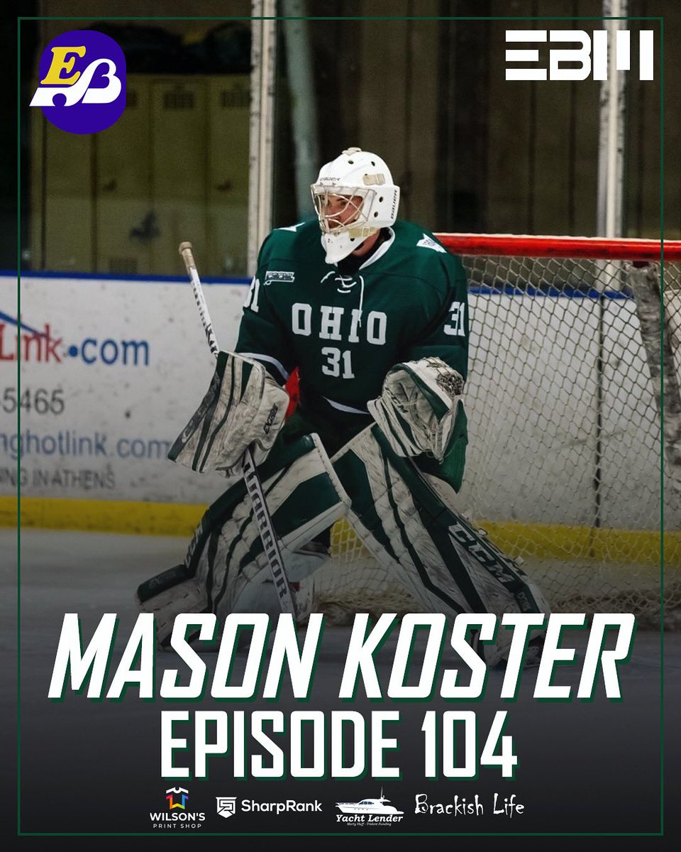emptythebenches's tweet photo. Episode 104 with @Mason_Koster is available now on all major podcast platforms! Be sure to check this one out to hear Mason’s hockey story as well as all the latest news from a crazy week in the NHL! #HockeyTwitter https://t.co/jZ7Tp7U6L1