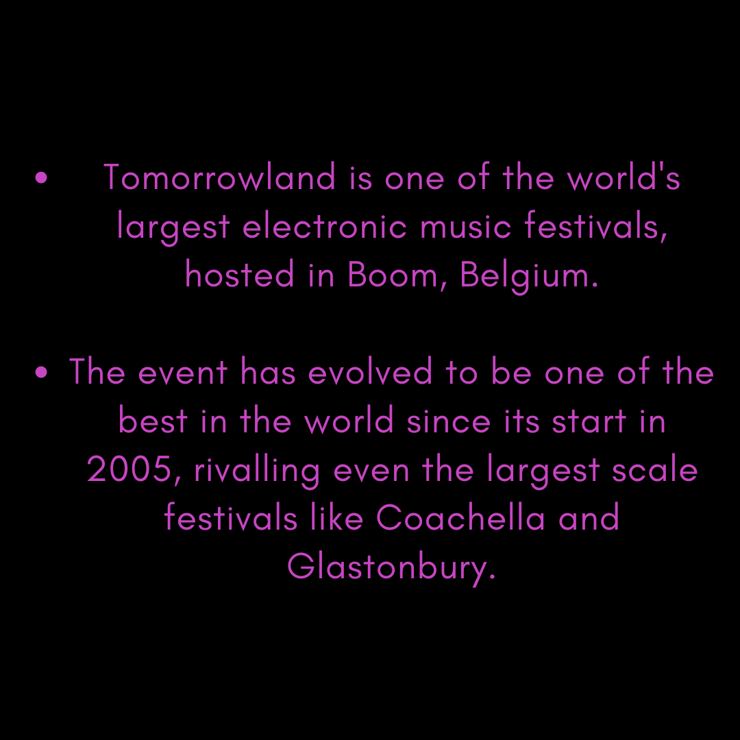 BellsTimbre's tweet photo. Tomorrowland is the place to go. Let's take a peek at it then!

Follow us for more such content! Have a good day! https://t.co/rrqaepe7L8