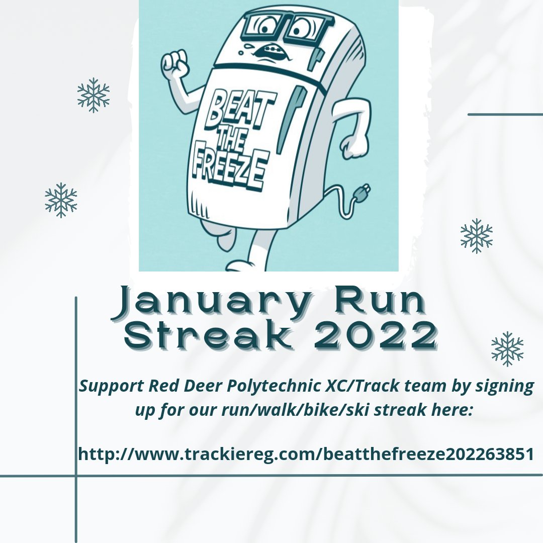 RDPXCountry's tweet photo. Support our xc/track team by joining the Beat the Freeze run/walk/bike/ski streak this January! Great swag, community, competition and prizes all in support of a great cause! @RDP_Athletics @RDPAlumni https://t.co/JjyuIQ9G82 https://t.co/DBjgJMYYWV