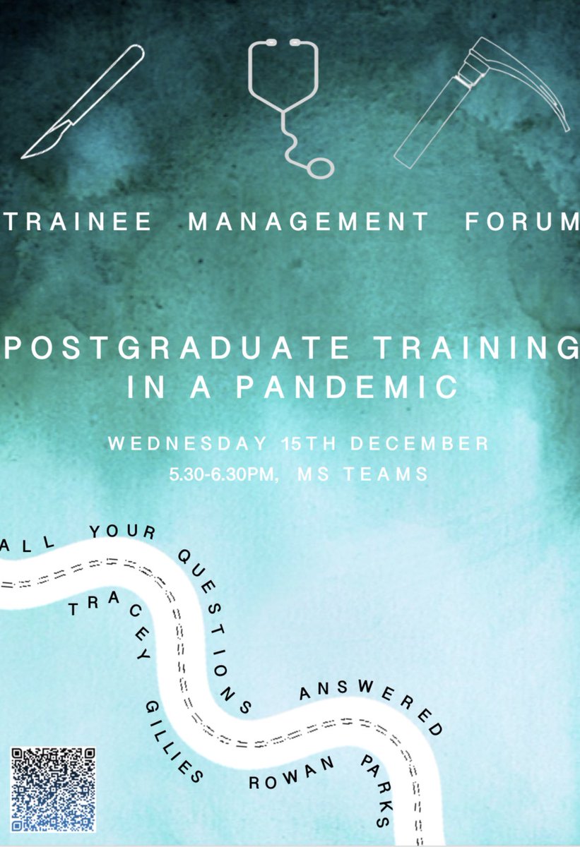 🚨All Lothian Doctors in Training🚨

Unfortunately this pandemic isn’t going anywhere anytime soon.

Trainees are understandably anxious about the quality of their training and their ability to obtain future competencies.