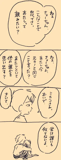 君は誰にも似ていない
 #ミカコときょーちゃん 