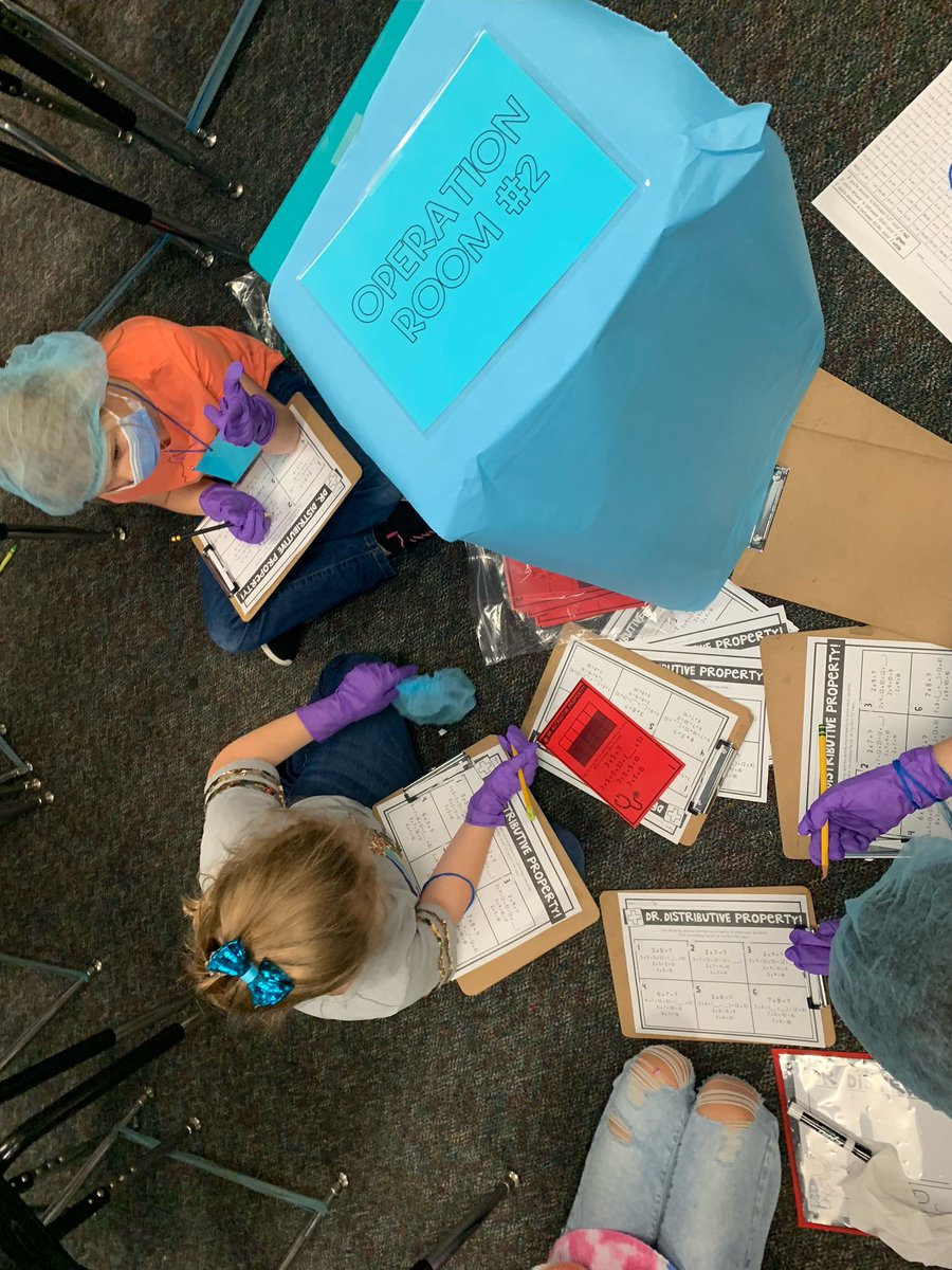 MrsRowanCPES's tweet photo. Yesterday I had surgeons in training, but in the future they will be the ones operating! @TISDCPES #SmartCookies #MathSurgery https://t.co/7ZQtJGzuy2