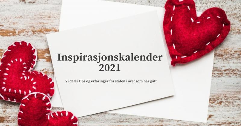 I desember deler Statens arbeidsgiverportal saker fra staten som har vært til inspirasjon i 2021. God lesing og en fin førjulstid! arbeidsgiver.difi.no/ressurser-og-v…