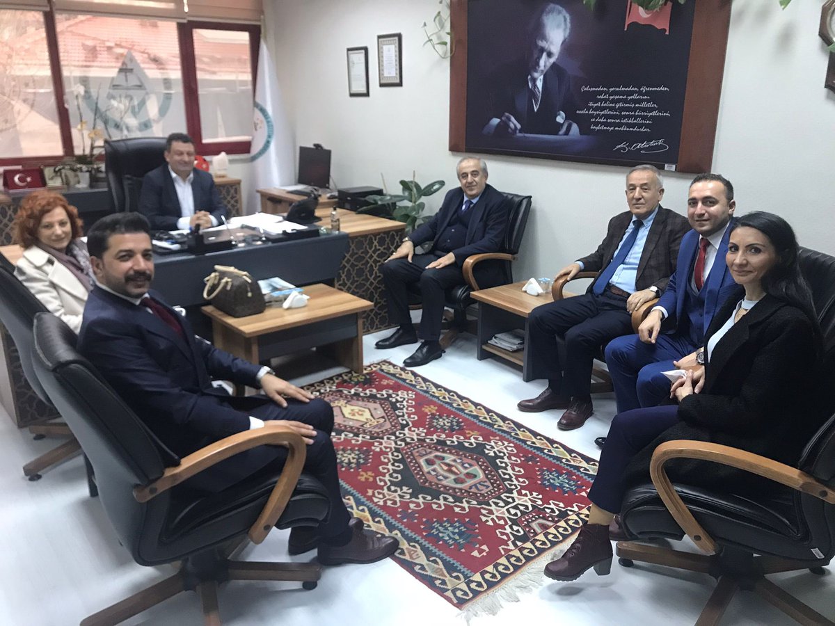 İTÜ ETA Vakfı Doğa Koleji Ailesi olarak Çankaya İlçe Milli Eğitim Müdürümüz Sayın <a href="/Yasarturk6155/">Yaşar TÜRK</a> Hocamızı ziyaret ettik. Misafirperverliğinden dolayı kendisine teşekkür ederiz. <a href="/DogaOkullari/">Doğa Koleji</a> <a href="/alideniz_itu/">Prof. Dr. Ali Deniz</a> <a href="/serozeren/">Serhat Özeren</a> <a href="/EnisEryaman/">Enis Eryaman</a> <a href="/ozgurkapann/">Özgür Kapan</a> <a href="/muratyos/">murat yöş</a> <a href="/ErsinGuctekin/">Ersin Güçtekin</a>