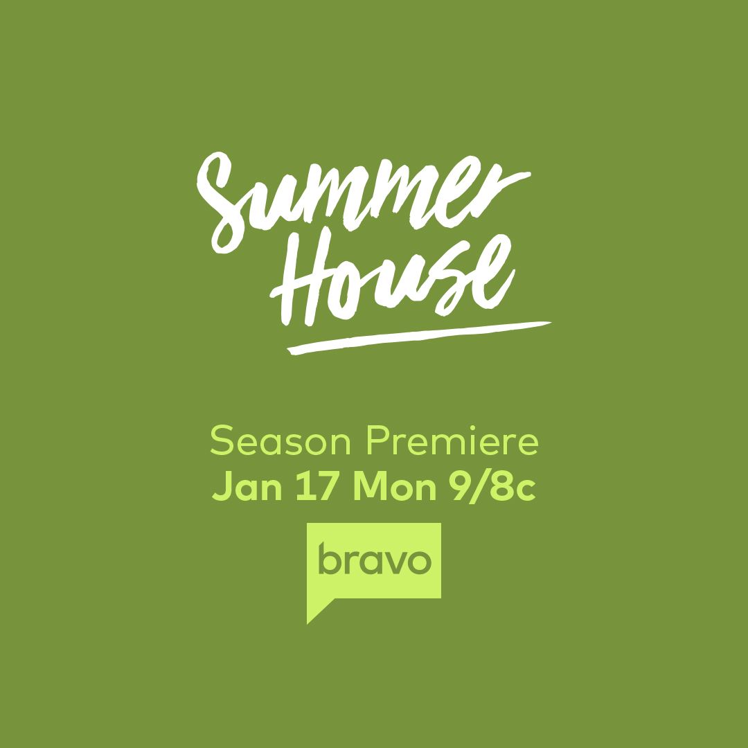 BravoTV's tweet photo. We're #SummerHouse stans, 'til death do us part! 👰

The new season walks us down the aisle Jan 17 and you don't want to miss who RSVP'd 'yes' to the drama! 👀 

Watch the full trailer at https://t.co/mkLTTPKEbn. https://t.co/yY9r7jZIDS