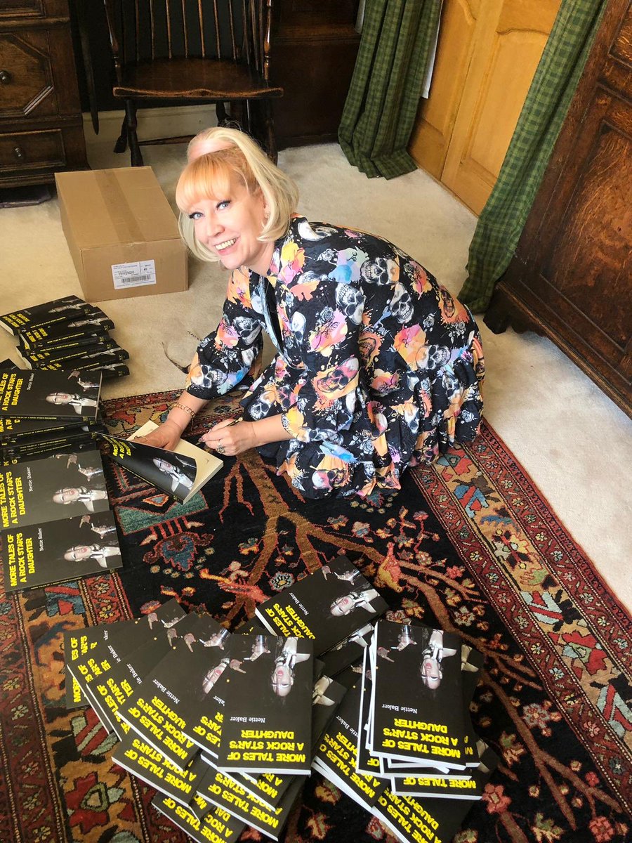 Pattie Boyd (@thepattieboyd) on Twitter photo Nettie Baker has very kindly sent me a signed copy of her second book 'More Tales Of A Rock Star's Daughter' which I'm looking forward to reading. Take a look at it via <a href="/GingerBDrums/">Ginger Baker</a> here on Twitter. Thanks, Nettie! Nettie Baker has very kindly sent me a signed copy of her second book 'More Tales Of A Rock Star's Daughter' which I'm looking forward to reading. Take a look at it via <a href="/GingerBDrums/">Ginger Baker</a> here on Twitter. Thanks, Nettie!