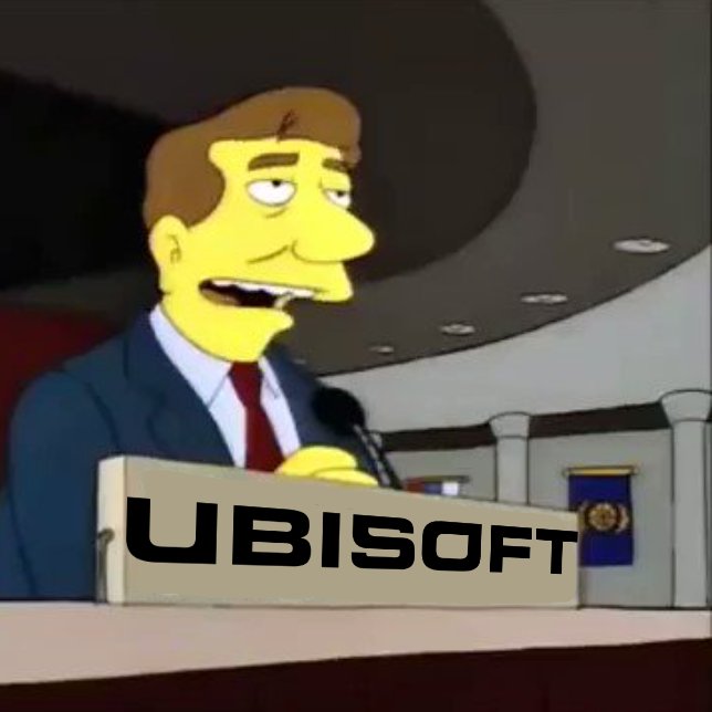 JWulen's tweet photo. -Ubisoft lanzará también NFTs..
+¿Ubisoft? ¿Pero no hacían videojuegos? 
-¡¡ESO ES LO QUE QUERÍAMOS QUE USTEDES PENSARAN!!! UAJAJAJAJA https://t.co/U3PXuqNLic