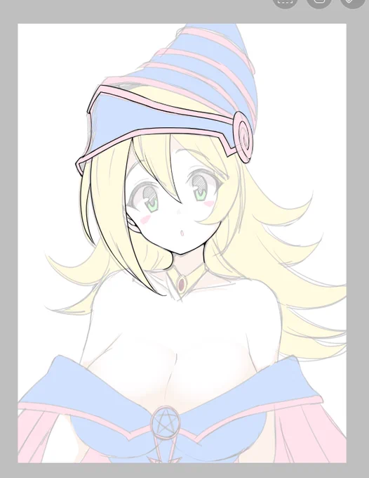 FANBOX用に清書して差分描きます 