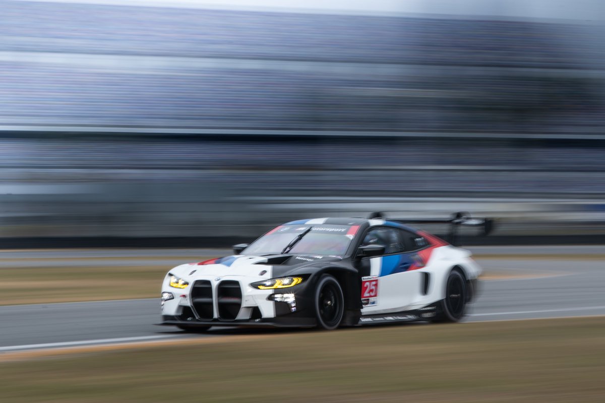 BMW Team RLL is #ReadyForM4GT3 and so is <a href="/DAYTONA/">Daytona International Speedway</a>. Enjoy a few 📸📸📸 from the current test drives at the legendary track in Florida.

#BMWM4GT3 #BMWMMotorsport <a href="/RLLracing/">Rahal Letterman Lanigan Racing</a> <a href="/IMSA/">IMSA</a>